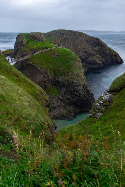 istock Landscape around Carrick-a-Rede Rope Bridge, Northern Ireland 1057830334