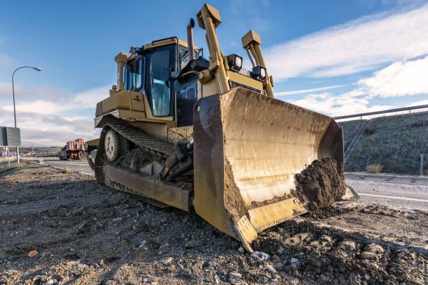 istock An excavator working on construction sites in its first phase of a highway 1057838922
