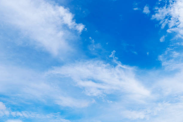 istock Beautiful sky gradient color from white to blue 1057844818