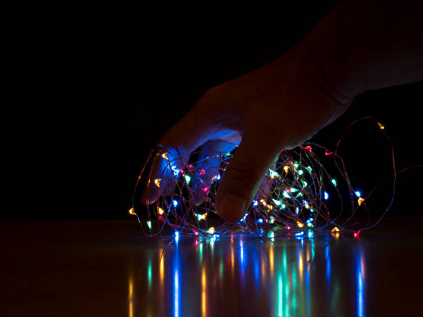istock Colorful fairy lights 1057846382