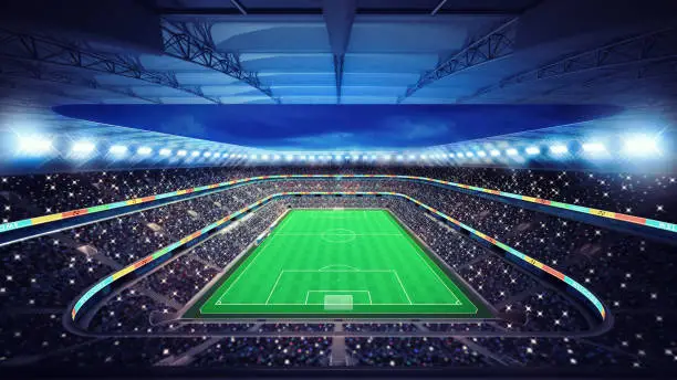 sport match background digital illustration my own design