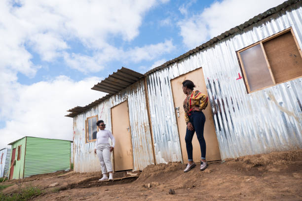 istock Neighbors in the rural township 1057854320