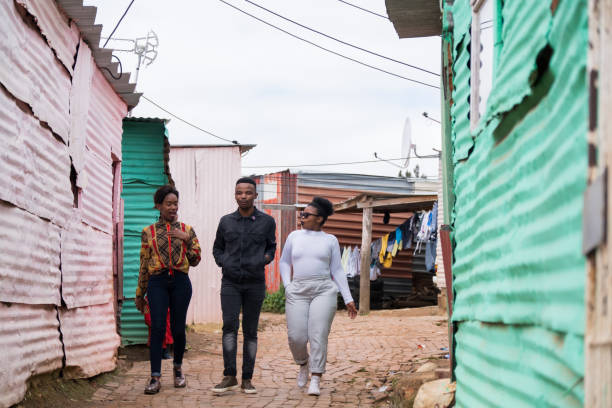 istock Friends in the township 1057855130