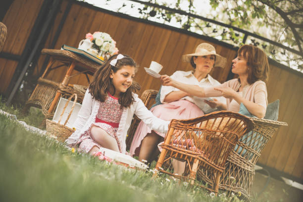 istock Three generations of beauty 1057863604