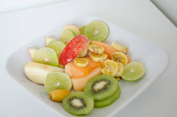 istock Fresh fruits isoleted on a white background 1057863928