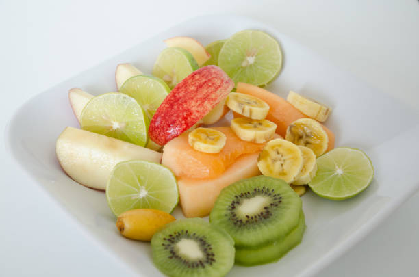 istock Fresh fruits isoleted on a white background 1057864048