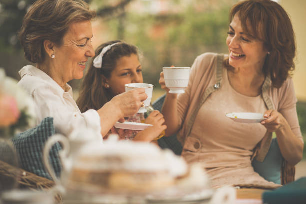 istock Family celebrating Mother's day 1057868394