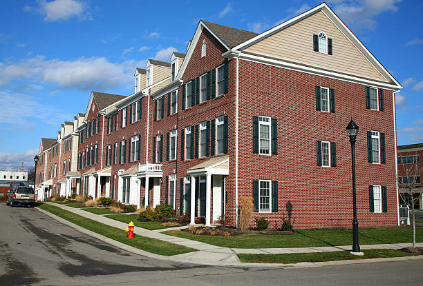istock Newly Constructed Townhouse Condos 105788024
