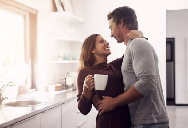 istock Mornings are more beautiful with love in them 1057885180