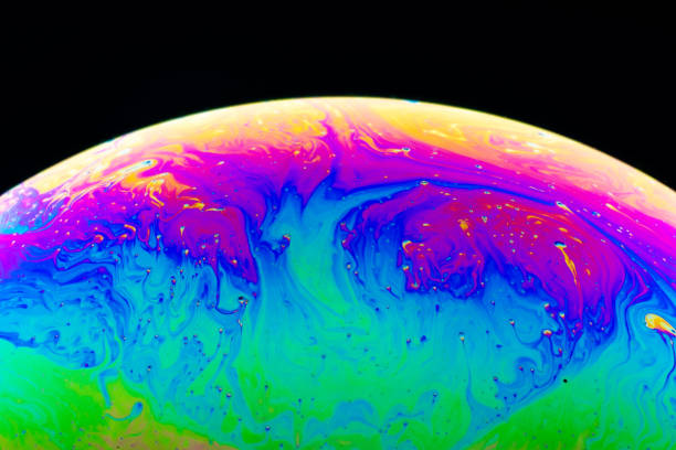 istock Macro shot of a soap bubble 1057888580