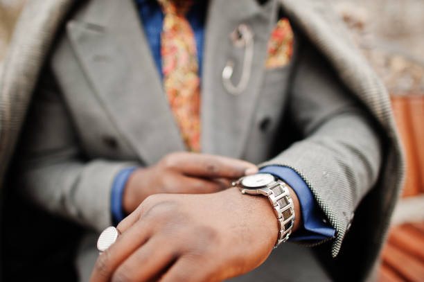 istock Stylish African American man model 1057895524