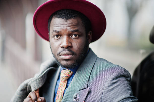 istock Stylish African American man model 1057895786