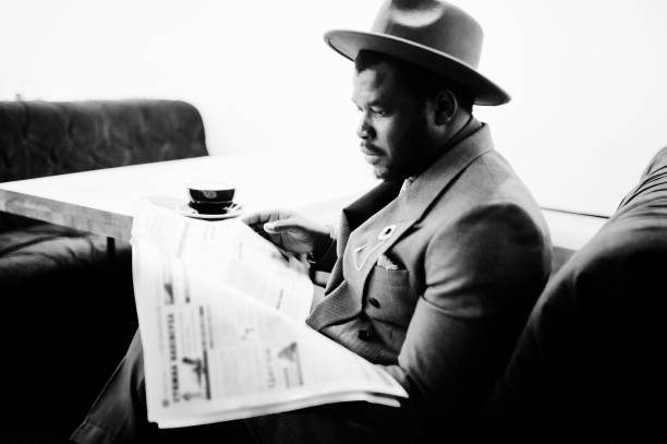 istock Stylish African American man model 1057895904