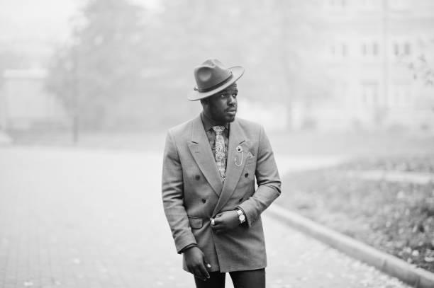 istock Stylish African American man model 1057896308