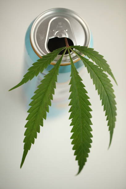 istock Energy drink with cannabis 1057897634