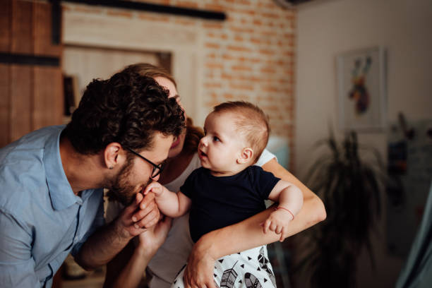 istock Happy family portrait 1057899930