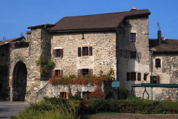 istock medieval city gate of Yvoire 1057902016