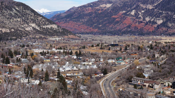 istock Beautiful scene of Durango, Colorado from the top 1057909340