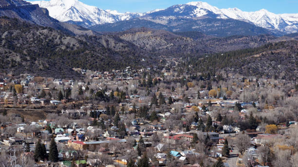 istock Beautiful scene of Durango, Colorado from the top 1057909364