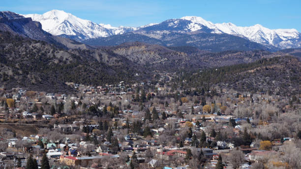 istock Beautiful scene of Durango, Colorado from the top 1057910032