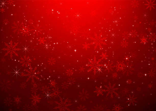 istock Christmas snowflake and starlight abstract bakcground vector illustration eps10 0023 1057910282