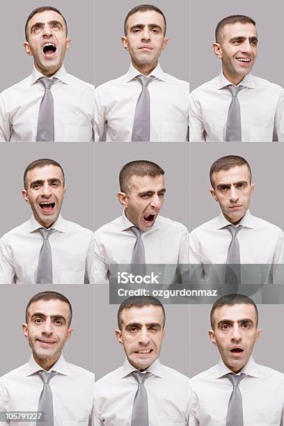 Foto de Empresário Rostos e mais fotos de stock de Expressão Facial - Expressão Facial, Imagem múltipla, Variação