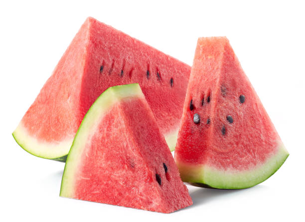 istock Slices of fresh ripe watermelon 1057913162