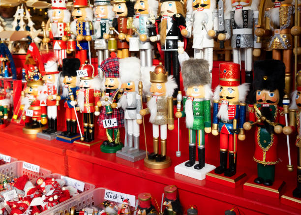 istock Christmas market kiosk details 1057915206
