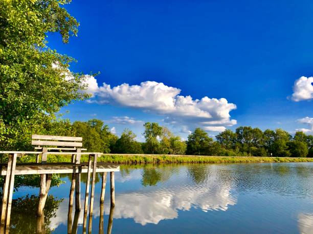 istock View of the bay with blue sky 1057915688