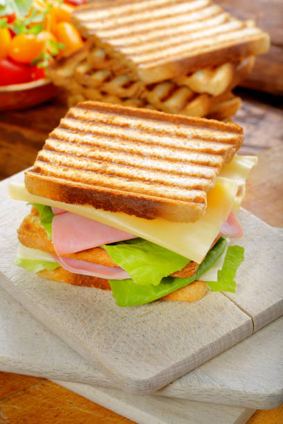 istock Healthy lunch for school with vegetable sandwich 1057918456