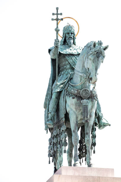 istock Statue of St Stephen in Budapest 1057920654