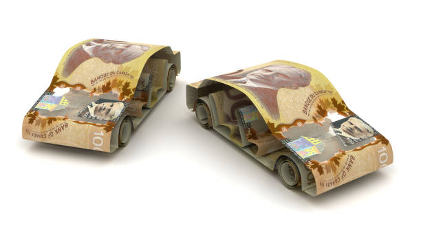 istock Car Finance With Canadian Dollar 1057920666