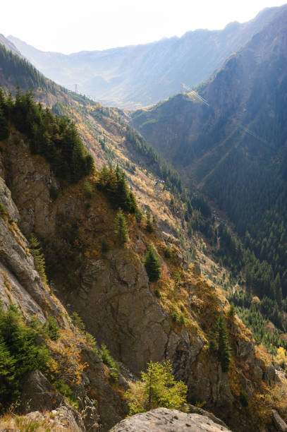 istock View from Transfagarasan road down to valley, Romania 1057943700
