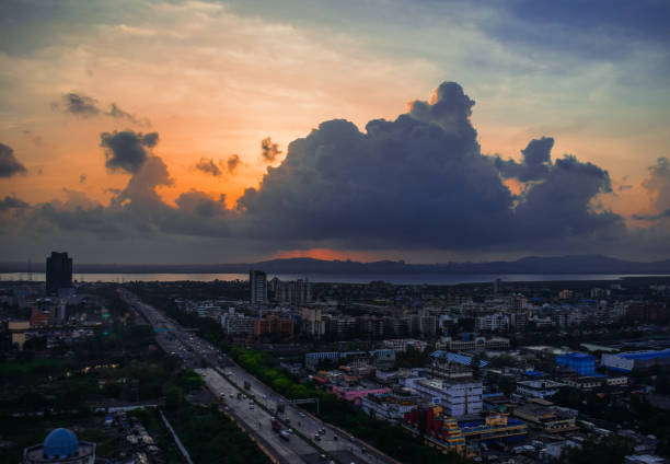 istock Skyline of Navi Mumbai 1057945240