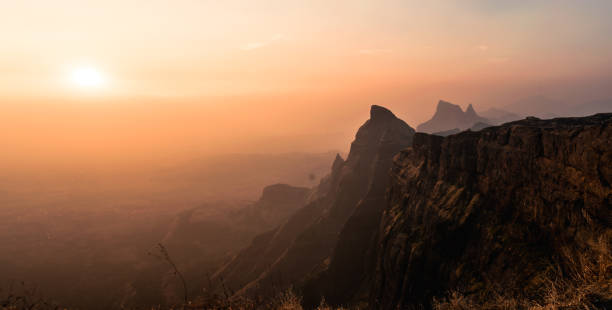 istock Panoramic views of the Kokankada sunset. 1057950516