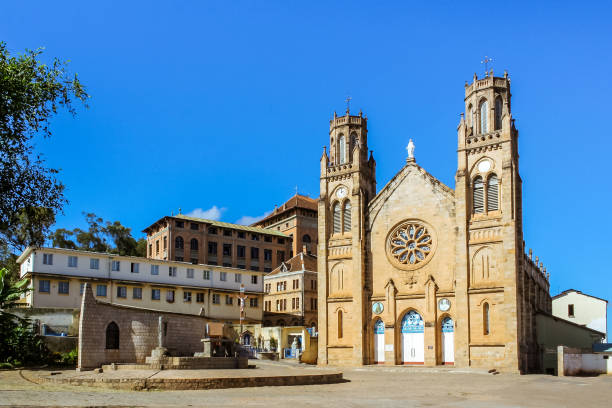 The Immaculate Conception Cathedral of Andohalo, upper town of Antananarivo