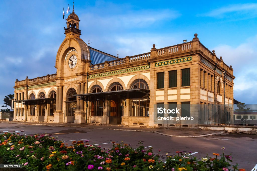 Soarano railway station The Soarano railway station of Antananarivo, capital of Madagascar Madagascar Stock Photo