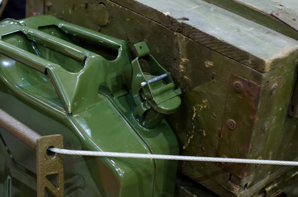 istock Gas canister in a car. 1057968244