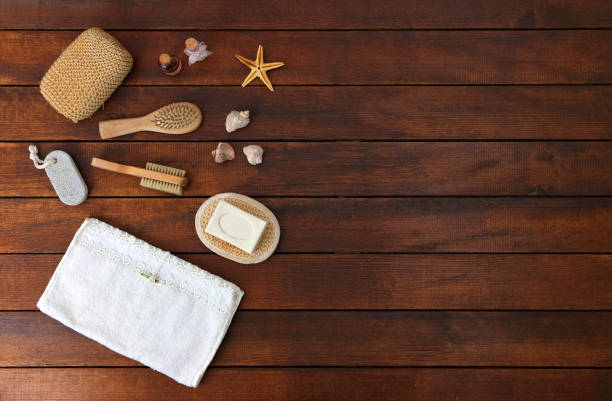 istock Table Top Bath Accessories for Body Care 1057978520