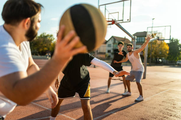 istock Handing the Ball to Free Player 1057979514