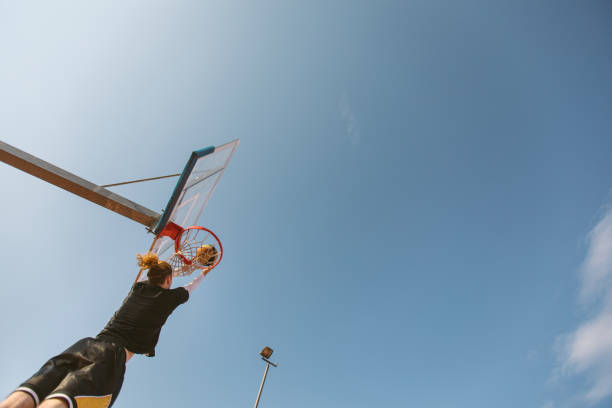 istock Slam Dunk up in the Sky 1057980566