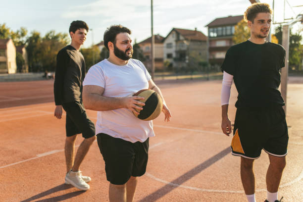 istock Cheerful Basketball Team 1057980662