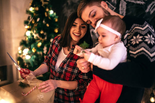 istock Christmas time at home 1057982608
