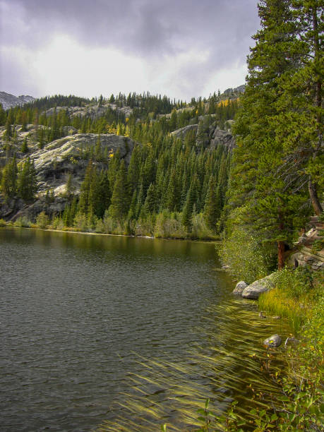 istock a lake in the rocky mountains 1057997366