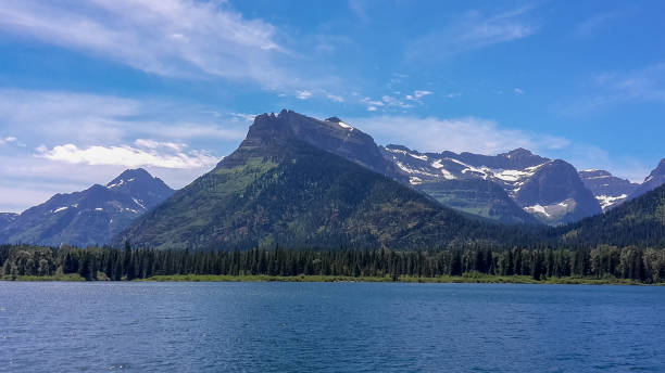 istock a beautiful lake in front of the mountains 1058001406