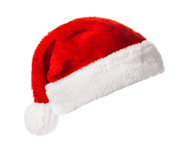 istock Santa Claus helper hat isolated on white background 1058006934