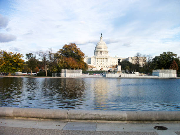 istock the capitol in washington with the pond in front 1058008038