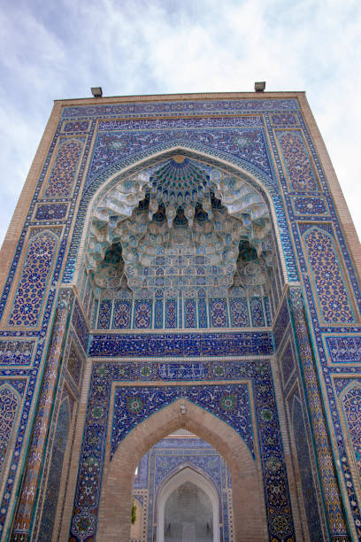 istock Arches at Gur Emir, Samarkand, Uzbekistan 1058010194