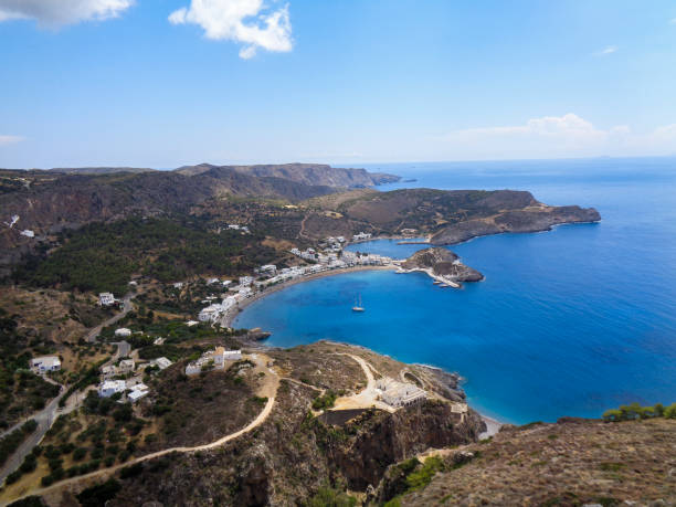 istock nice view to a bay with blue ocean 1058016328