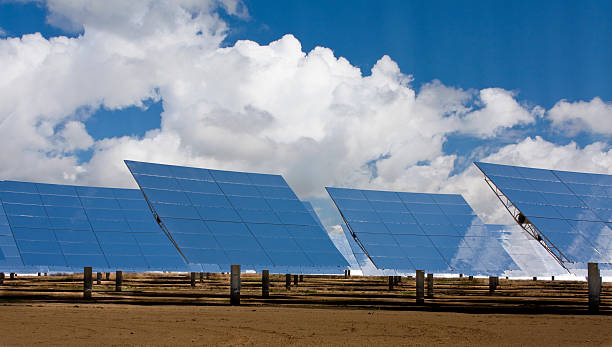 Solar heliostats  concentrated solar power stock pictures, royalty-free photos & images